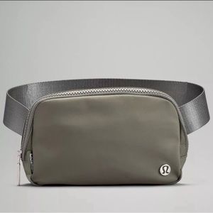 Lululemon grey sage belt bag
